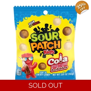 Sour Patch Kids Cola Bubbles - 102g Bag